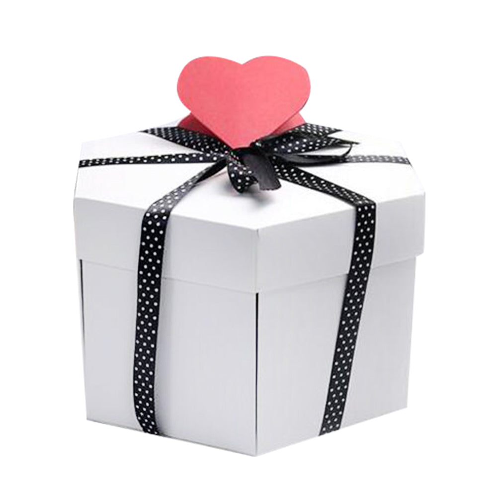 Hexagonal Surprise Explosion Box Gift Packaging