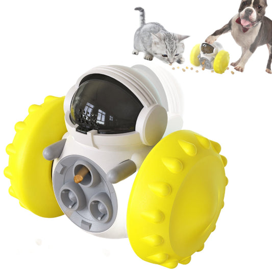 PawPartner Dog Tumbler Interactive Toys Increases Pet IQ Slow Feeder Labrador French Bulldog Swing Training Food Dispenser